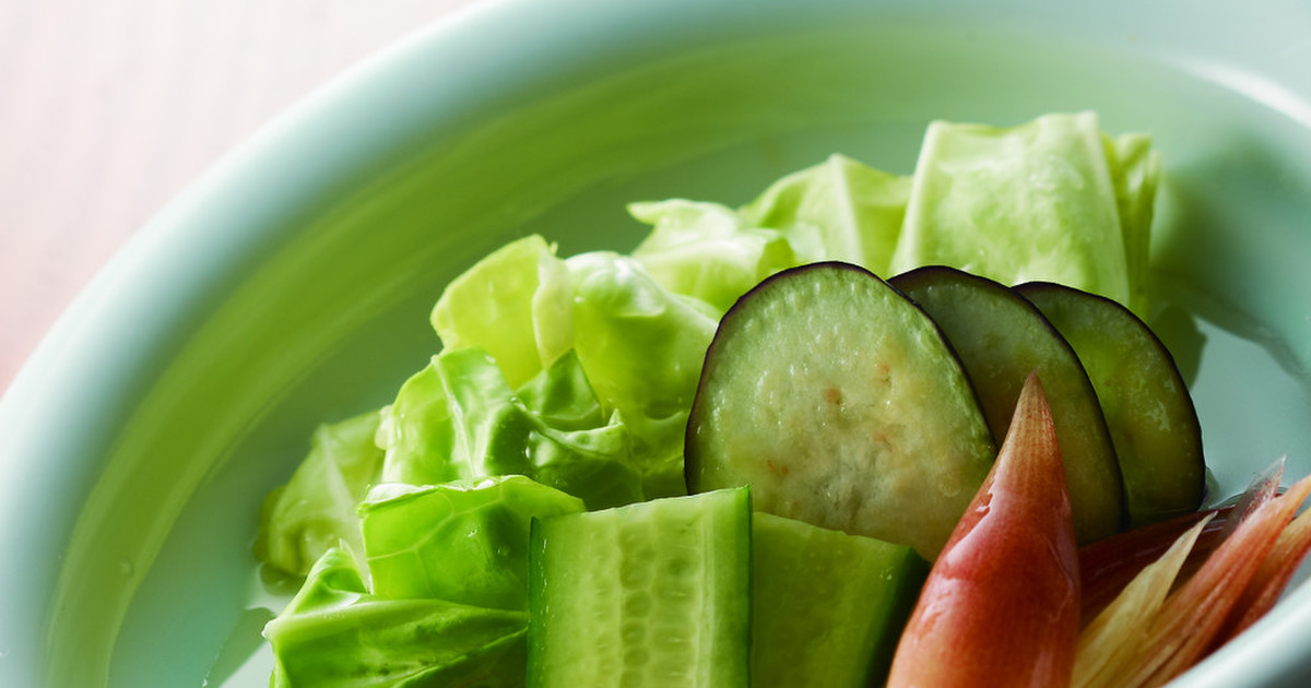 さっぱり野菜の浅漬け風 ☆べんりで酢漬け by トキワ 【クックパッド】 簡単おいしいみんなのレシピが355万品