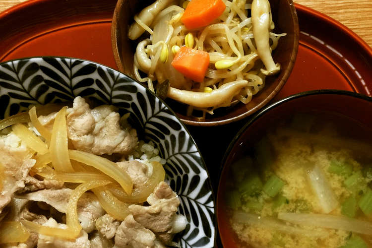 吉野家の豚丼より好き と言われた豚丼 レシピ 作り方 By Moriam クックパッド 簡単おいしいみんなのレシピが352万品