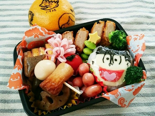 キャラ弁 おそ松さんとチビ太のおでん レシピ 作り方 By まるるん姫 クックパッド 簡単おいしいみんなのレシピが357万品