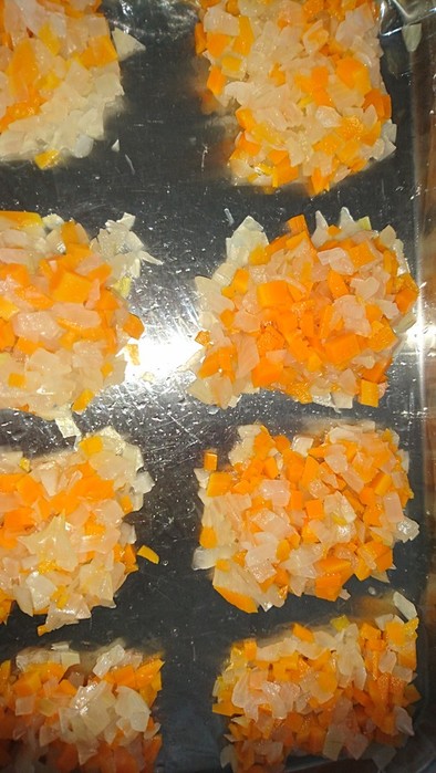 みじん切り野菜の冷凍の写真