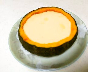 坊ちゃんカボチャでチーズホンデュ