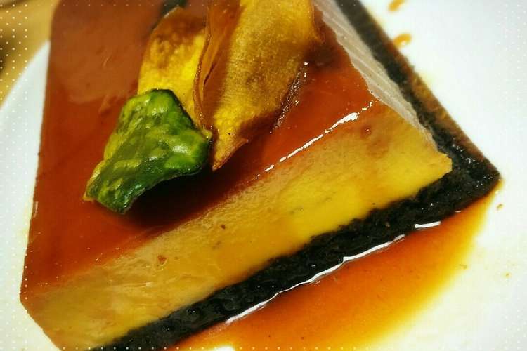 ハロウィンに かぼちゃのプリンケーキ レシピ 作り方 By 味のとも クックパッド 簡単おいしいみんなのレシピが360万品