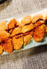 【簡単】魚肉ソーセージフライ