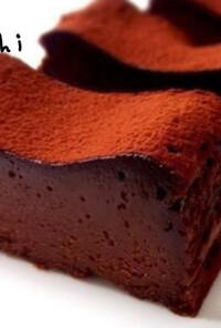 バレンタイン♡濃厚チョコレートケーキ