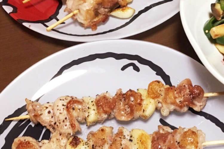 ずぼら主婦の簡単焼き鳥 にんにく間 レシピ 作り方 By みぃる クックパッド 簡単おいしいみんなのレシピが364万品
