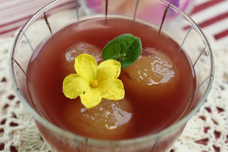 アトピー等に 薬膳ブドウゼリー レシピ 作り方 By みぞべー クックパッド