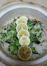 秋刀魚の土鍋ご飯