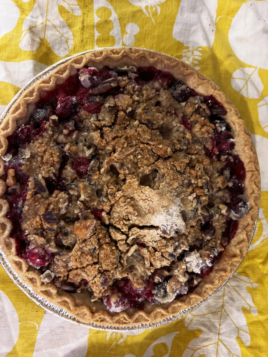 パンプキンピーカンシュトロイゼルパイのレシピ