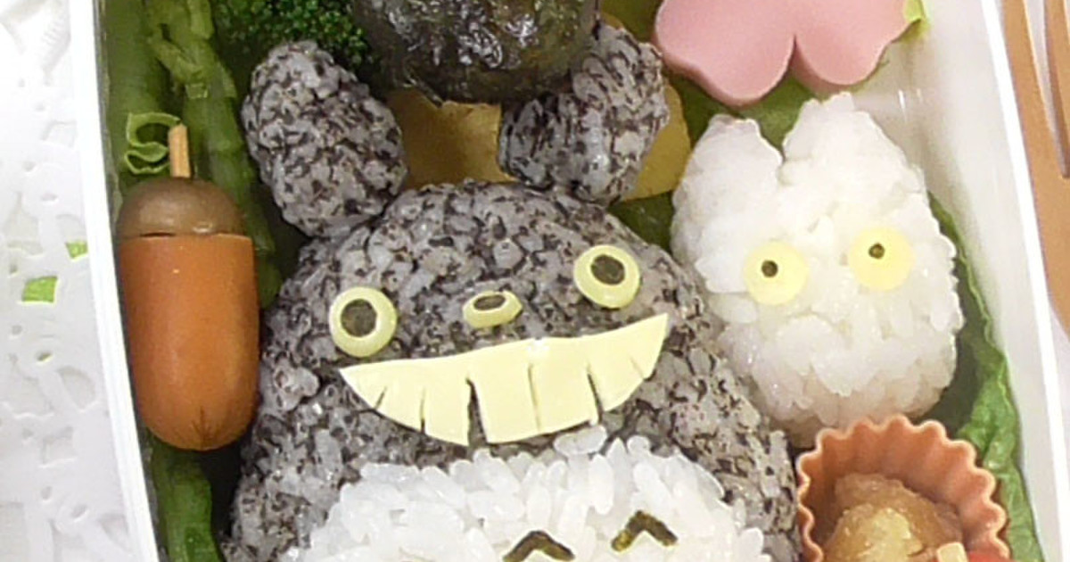 簡単 可愛いトトロキャラ弁 レシピ 作り方 By Cutedream クックパッド 簡単おいしいみんなのレシピが359万品