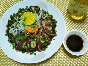 簡単!混ぜるだけ!鰹たたきのタレ