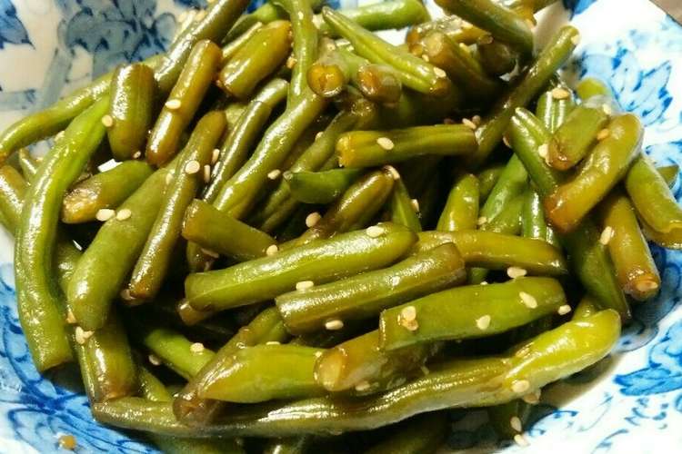 冷凍いんげんの炒め物 レシピ 作り方 By ブランポート クックパッド