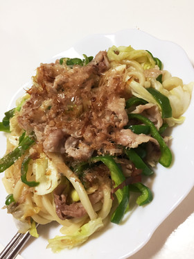 絶品(‾∇‾)塩焼きうどん
