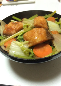 節約&ダイエット☆鮭と野菜の和風とろみ丼