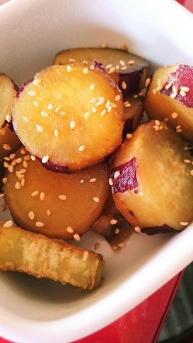 お弁当に!さつまいも甘煮をホットクックで