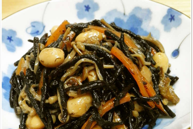 ひじきと大豆の煮物 レシピ 作り方 By りもにうむ クックパッド