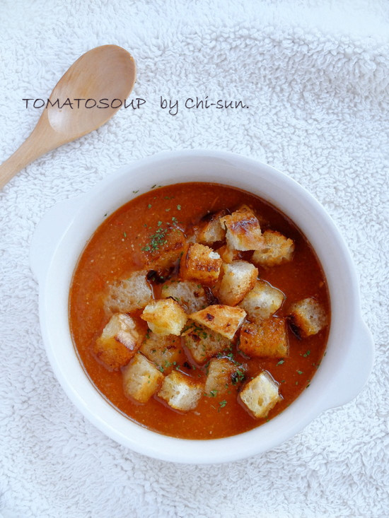 元気が出てくるトマトのスープ♪の画像