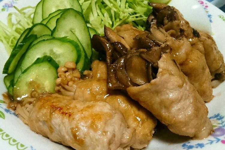 舞茸 えのき メインは肉巻きで レシピ 作り方 By えくすぺ クックパッド 簡単おいしいみんなのレシピが352万品