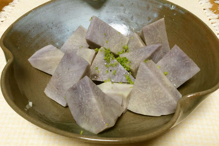 親芋 里芋 の塩蒸し 青ゆず風味 レシピ 作り方 By Galah クックパッド