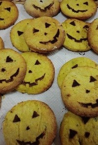 かぼちゃのハロウィンクッキー
