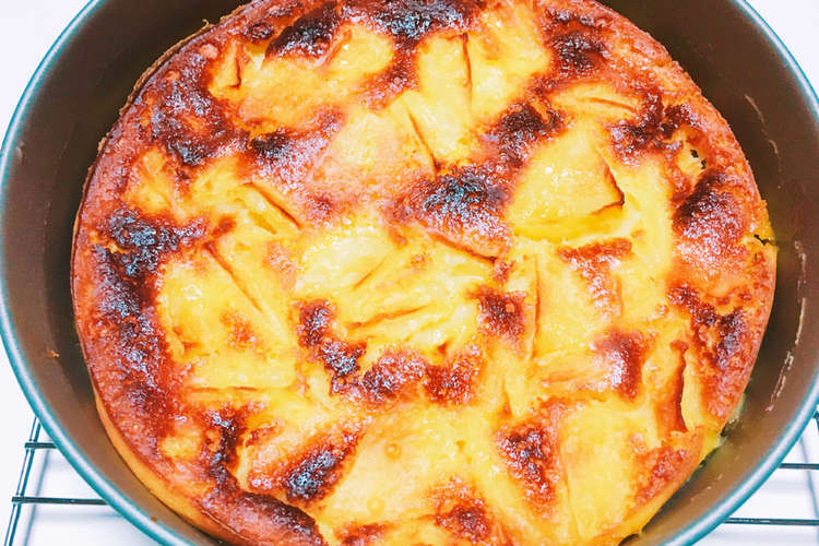 超簡単 激旨 りんごとヨーグルトのケーキ レシピ 作り方 By わんぱく胃袋 クックパッド