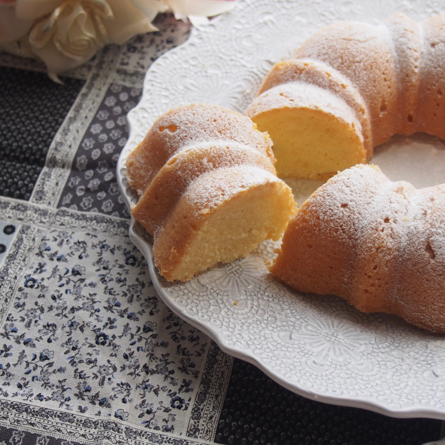 バニラカップケーキのレシピ