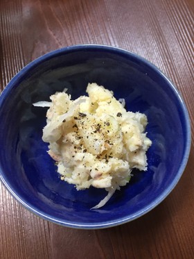 我が家のポテトサラダ(ツナオニオン)
