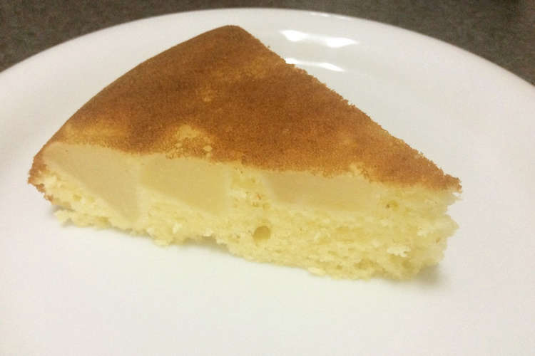 炊飯器で簡単 梨のコンポートケーキ レシピ 作り方 By つくねポン クックパッド