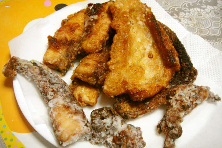 あごだしつゆ でカンパチの唐揚げ レシピ 作り方 By なかゆきみん クックパッド