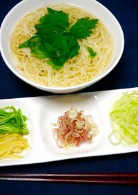 からだにやさしい！ベジにゅうめん