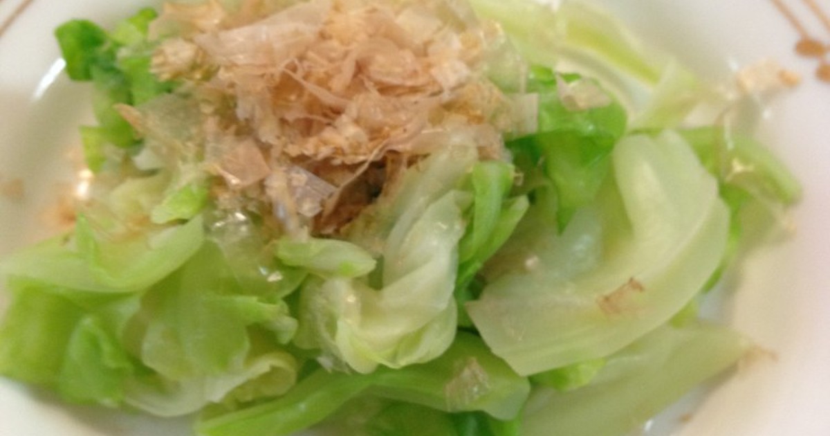 茹でキャベツのおかか味ポン by ゆすひと 【クックパッド】 簡単おいしいみんなのレシピが356万品
