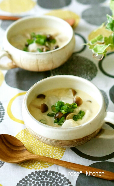 里芋の味噌ミルクスープ＊バター風味の写真