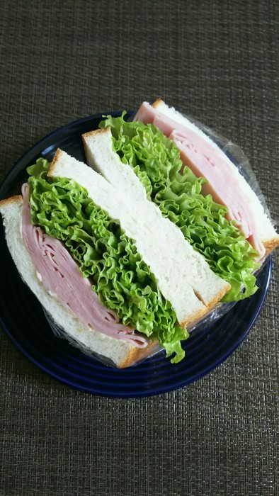 萌え断♪レタスのボリュームサンドイッチの写真