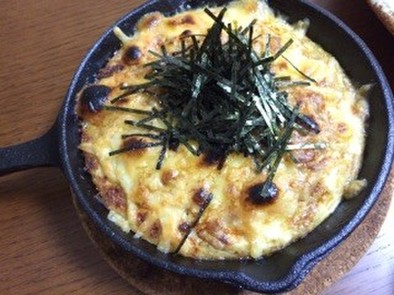 100円レシピ☆和風チーズ豆腐焼きの写真