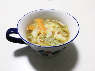 野菜スープの写真