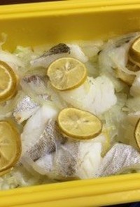 100円レシピ☆鱈と白菜のレンジ蒸し