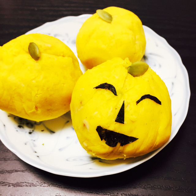 簡単 ハロウィンにも かぼちゃサラダ レシピ 作り方 By 月とぱんだ クックパッド