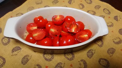 プチトマト☆つやつやマリネ風の写真