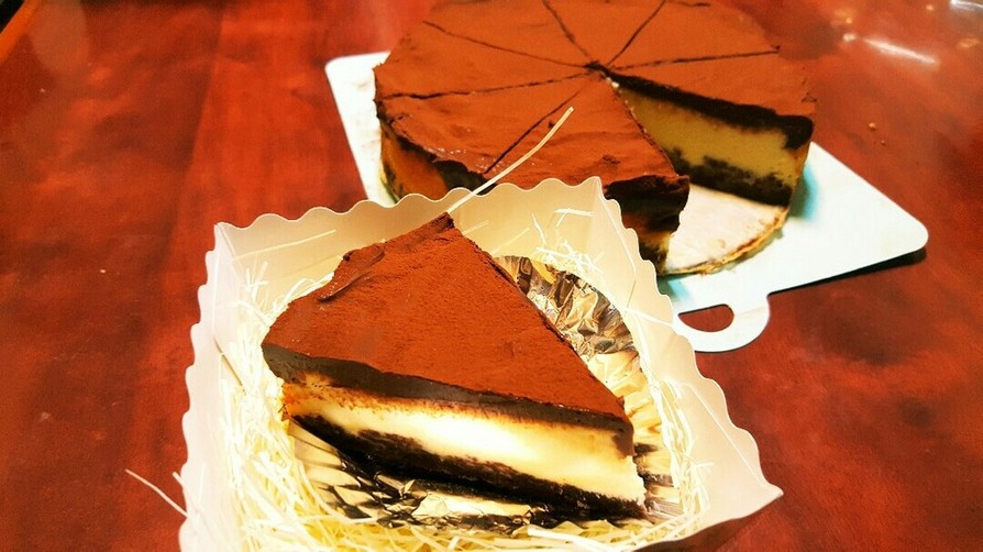 生チョコチーズケーキの画像