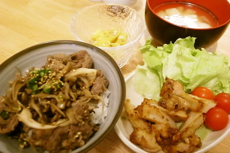 子供のお気に入り 簡単 牛肉舞茸丼 レシピ 作り方 By Acchan Mam クックパッド 簡単おいしいみんなのレシピが352万品