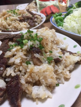 ステーキチャーハン