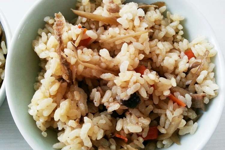 混ぜるだけ 炊き込みごはん風 レシピ 作り方 By サーコ クックパッド