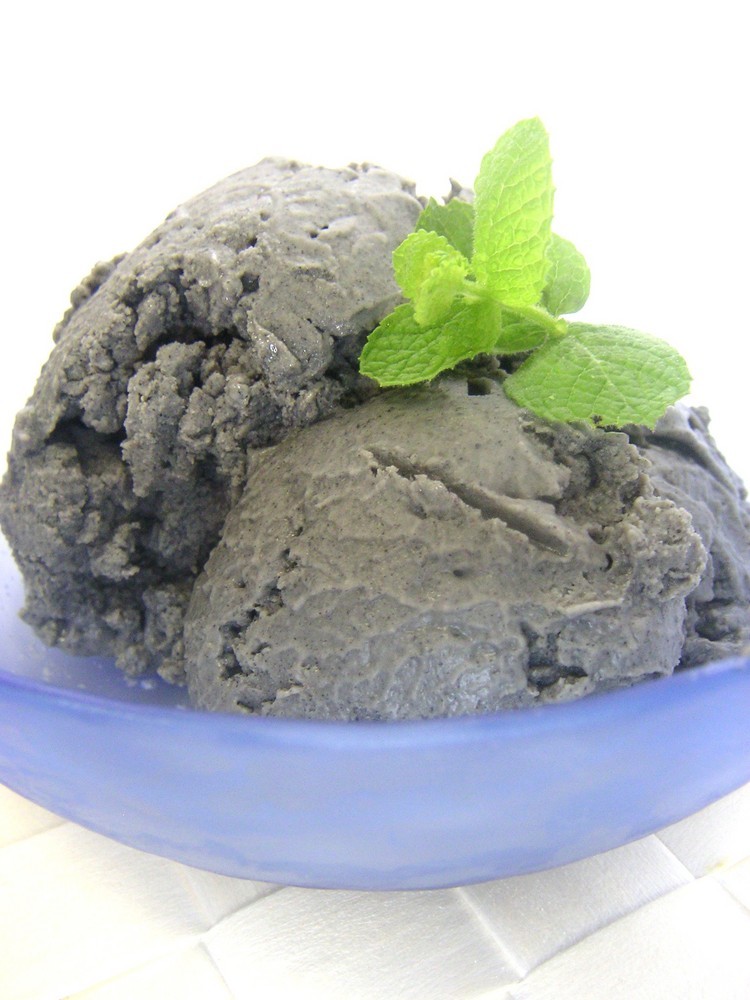 豆腐☆黒ゴマアイスクリームの画像