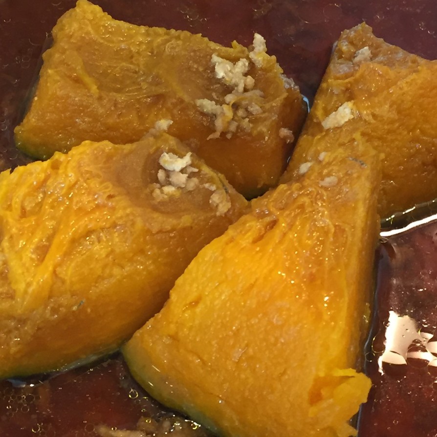 かぼちゃの炒め煮 ココナッツオイル風味の画像