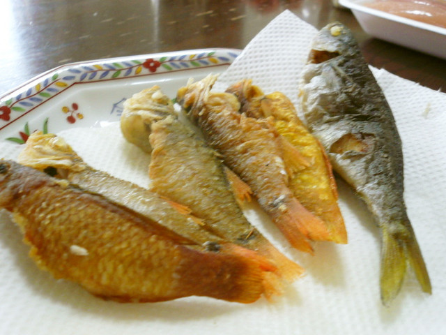 小魚 ネンブツダイ ベラ タカベ 唐揚げ レシピ 作り方 By 兼業主夫g クックパッド