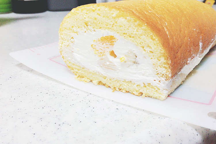 フワフワ絶品フルーツロールケーキ レシピ 作り方 By Momo Tomo クックパッド 簡単おいしいみんなのレシピが350万品