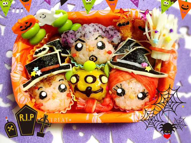 トイストーリー ハロウィン キャラ弁 レシピ 作り方 By 向日葵 桜