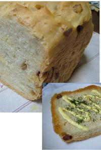 チーズとウィンナーのフランス食パン