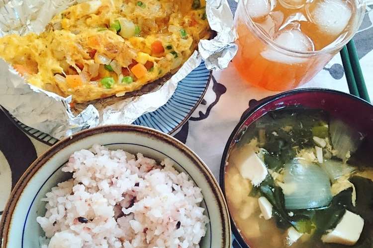 冷凍ミックスベジタブルのオムレツ レシピ 作り方 By こめそら家族 クックパッド