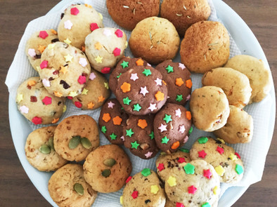 デザート&おつまみクッキー6種類の写真