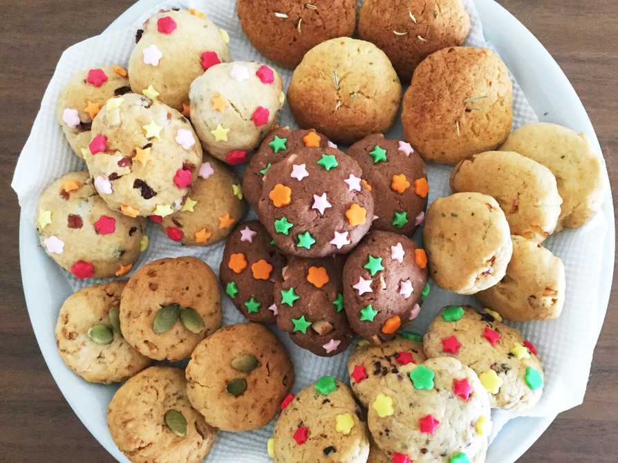 デザート&おつまみクッキー6種類の画像